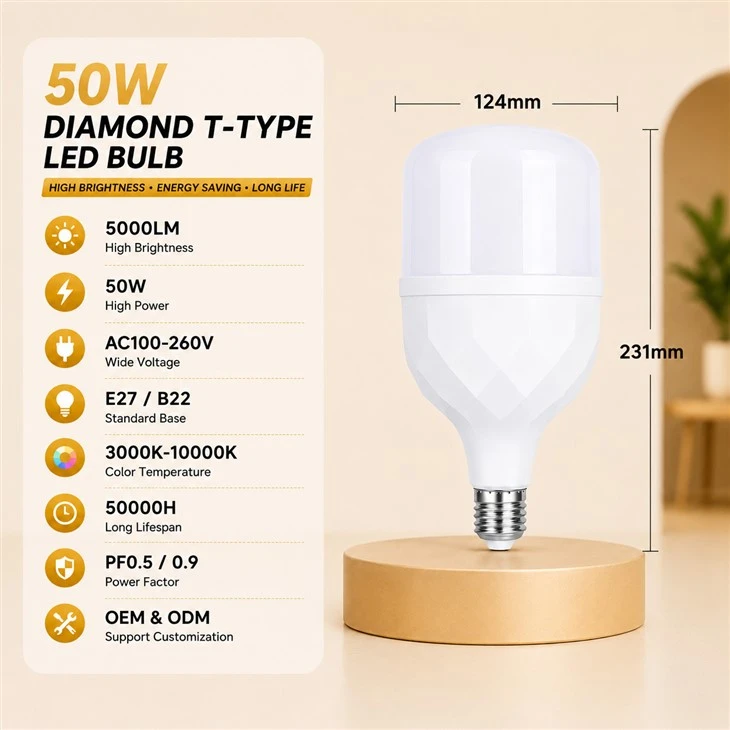 Diamond Faceted LED Tower Bulb factory