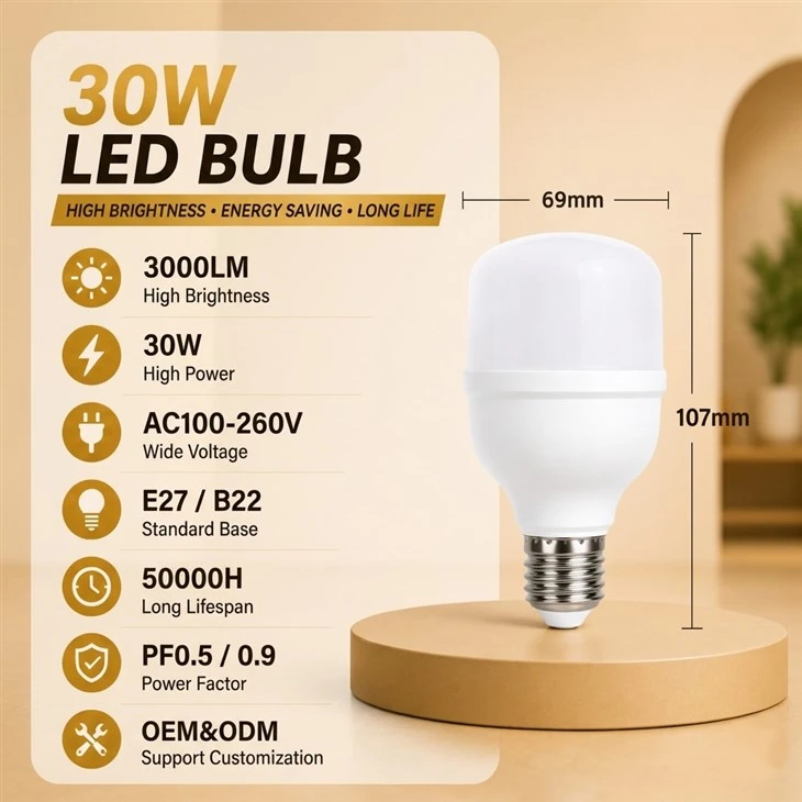 Heavy Duty LED T Bulb factory